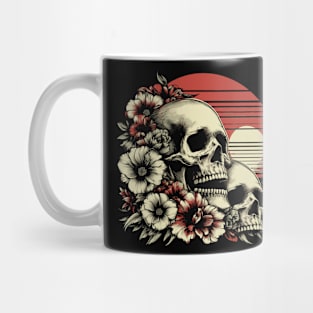 Flower Skulls Mug